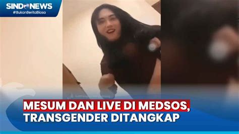 Polisi Kota Makassar Tangkap Transgender Live Mesum Di Medsos