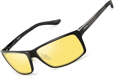 soxick night vision glasses for men women polarized hd driving glasses anti glare
