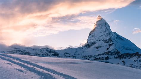 Download Wallpaper Swiss Alps Matterhorn Mountain Peak 3840x2160