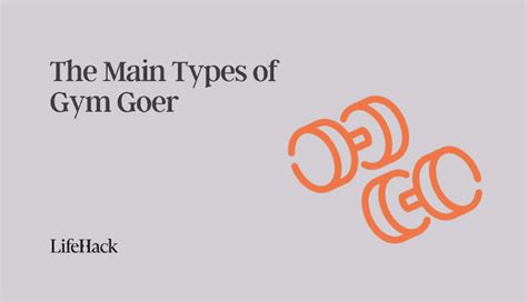 The 3 Main Types Of Gym Goer Lifehack