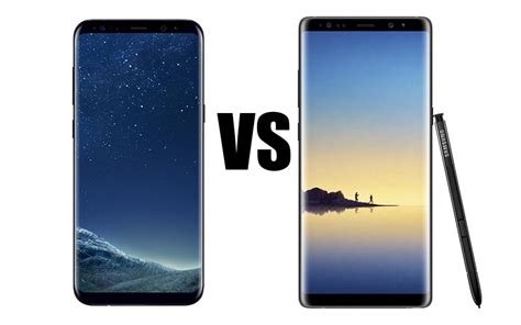 What the galaxy note 8 does better. comparatif note 8 et s9