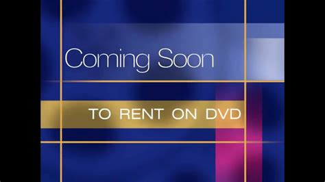 Coming Soon to Rent on DVD Bumper (Filmreel) - YouTube