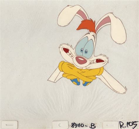 Original Production Cel From Who Framed Roger Rabbit Walt Disney
