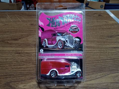 Hot Wheels Rlc Red Line Club Pink Blown Delivery Club Exclusive Ebay