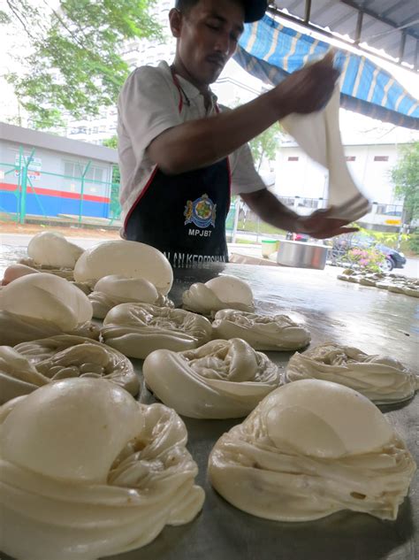 One of my favourite roti canai stalls. Breakfast at Roti Canai (Prata) Bukit Chagar. Gerai MFR in ...