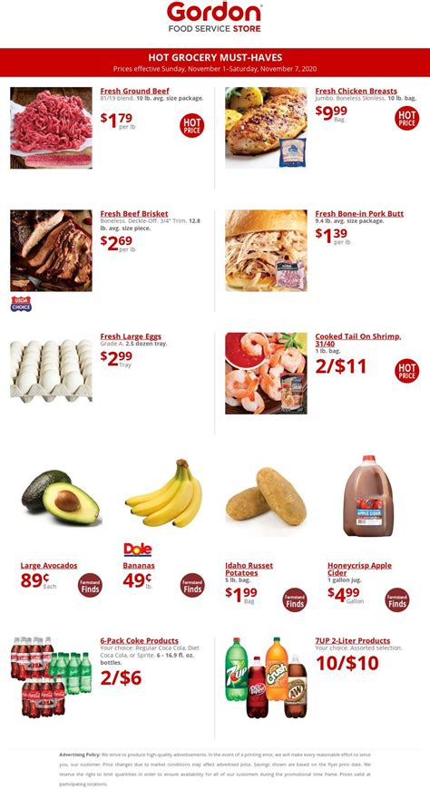 Get this week gfs ad specials, and coupons on myweeklyads.net. Gordon Food Service Store Current weekly ad 11/01 - 11/07 ...