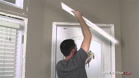 … measure the door frame. Removing Door Trim Molding in 60 Secs - YouTube