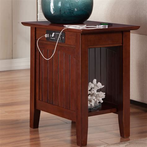Check out our charging station selection for the very best in unique or custom, handmade pieces from our docking stations shops. Orangetown Side Table with Charging Station | Wayfair