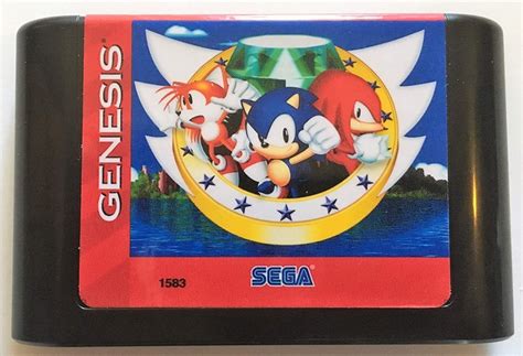 Sonic The Hedgehog 3 Complete Sega Genesis Region Free Reproduction