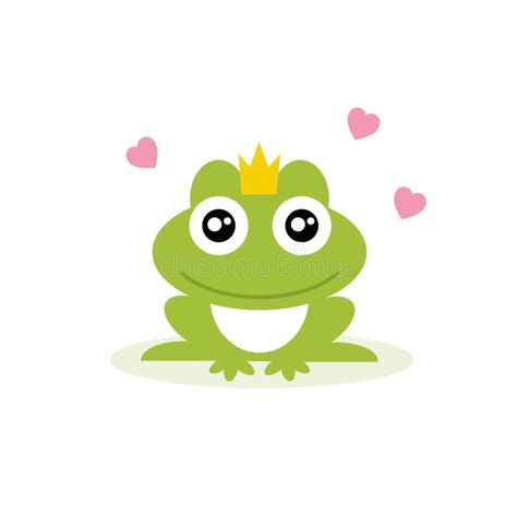 Frog Prince Vector Stock Vector Illustration Of Vector 9872221