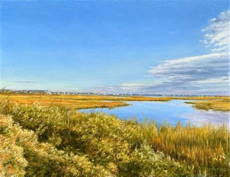 Frank Corso Moving Water For Sale At 1stdibs Moving Water Painting
