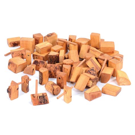 Natural Wooden Blocks Set 3kg