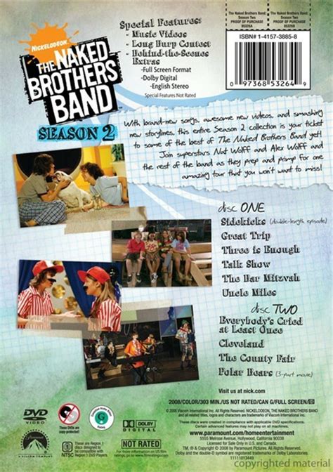 Naked Brothers Band The Season 2 DVD 2008 DVD Empire