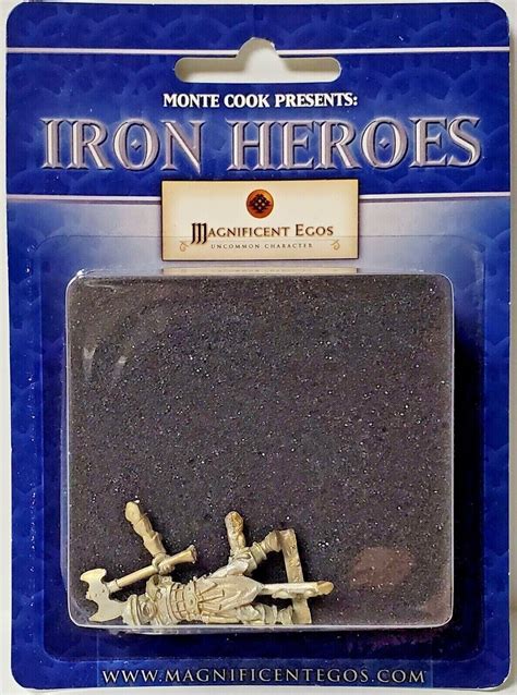 Religious Fanatic Man At Arms Magnificent Egos Miniatures Iron Heroes
