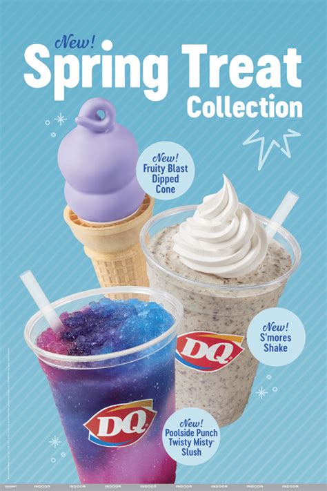 Dairy Queen Spring Treat Collection Fruity Blast Dipped Cone
