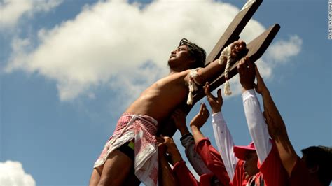 Filipinos Crucified On Good Friday Cnn