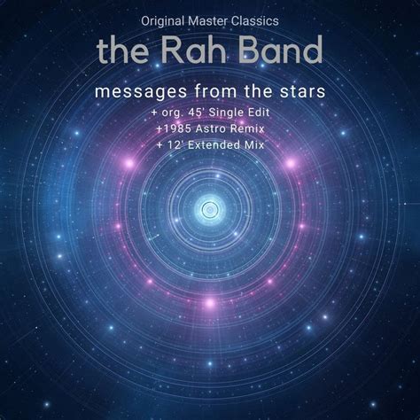 Messages From The Stars By The Rah Band On Mp3 Wav Flac Aiff And Alac