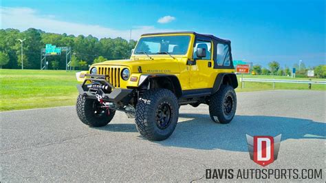 Davis Autosports Jeep Wrangler Tj Rubicon New Everything Lifted And