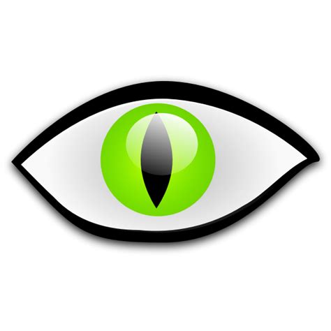 Green Eye Vector Graphics Free Svg