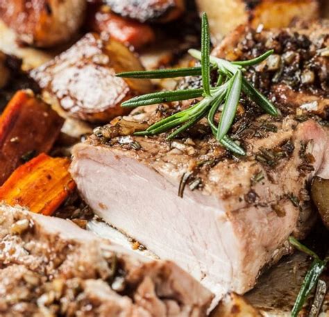Since the pork is already marinated, there is no easier dinner in the world than this easy sheet pan pork tenderloin dinner. SHEET PAN ROAST PORK TENDERLOIN WITH POTATOES #dinner # ...