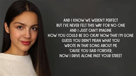 Olivia Rodrigo Drivers License Lyrics Selectpgcom