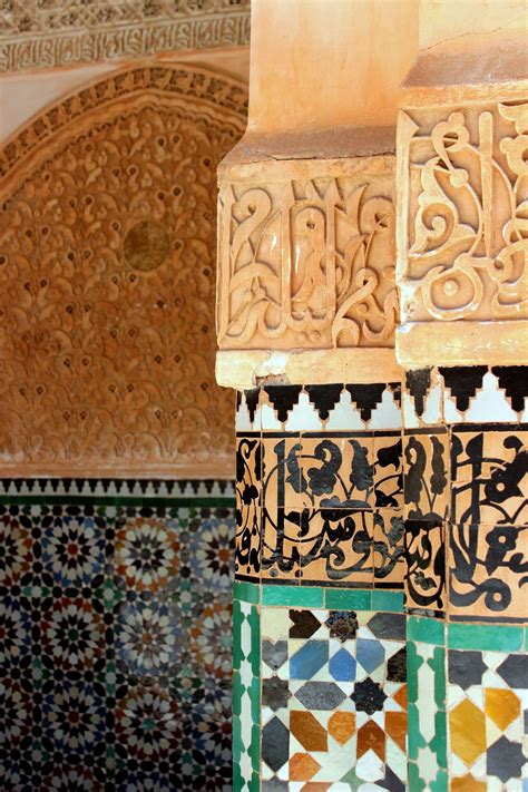 Tiles Marrakech Morocco Maroc Désert Expérience Tours