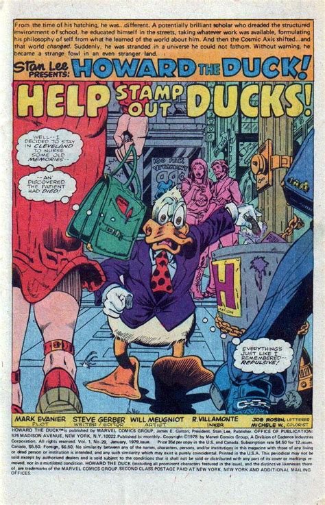 Howard The Duck V1 029 Read Howard The Duck V1 029 Comic Online In