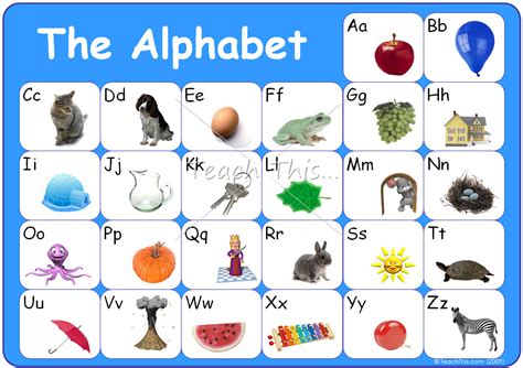 This free printable alphabet chart is perfect to help your kindergarten and 1st grade students with letter recognition and sounds. 5 Best Images of Free Printable ABC Chart Kindergarten ...