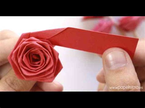 Origami ¿cómo Hacer Rosas De Papel