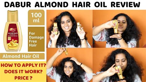 Dabur almond hair oil helps protect hair from damage and keeps it damage free. 🔴 Dabur Almond Hair Oil Review | How To Apply It? Dabur ...