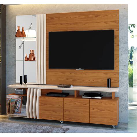 Os racks com painel mais charmosos e modernos para sua sala estão aqui na móvel top! Rack e Painel Donna - DJ Móveis - LojasCertel