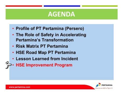 Agenda Profile Of