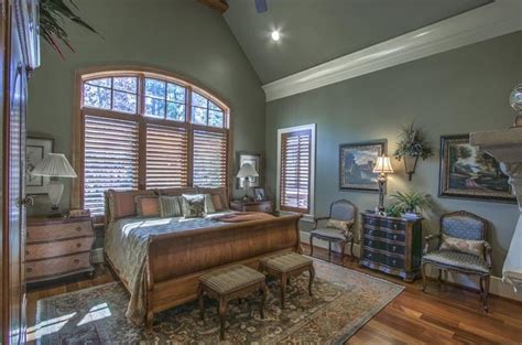 For years, whenever people asked me to install crown on a cathedral ceiling, i'd just. Traditional Master Bedroom with Cathedral ceiling & Crown ...