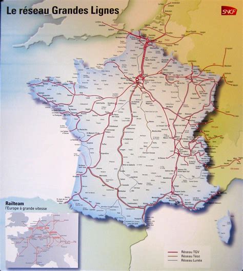 Kaart Trein Frankrijk Vogels