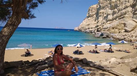 Da Matala Alla Red Beach 2016 Creta Grecia YouTube