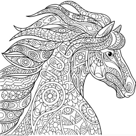 Zentangle Animal Coloring Pages At Free Printable