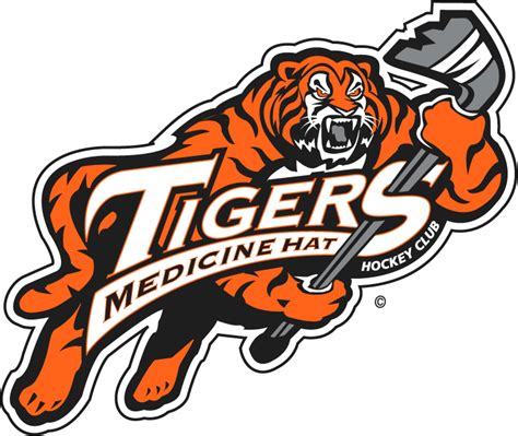 Medicine Hat Tigers Primary Logo Western Hockey League Whl Chris