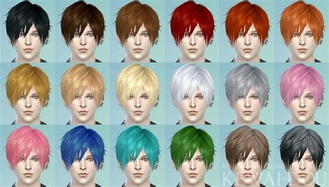3kan4on Male Hair By Mia At Kewai Dou Sims 4 Updates