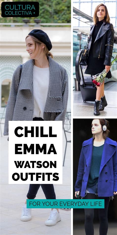 6 Chill Emma Watson Outfits To Inspire Your Everyday Look Emma Watson Outfits Outfits Emma