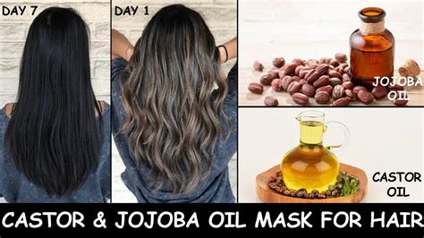 I decided to give you a jojoba oil and castor oil mix designed to enhance your skin health. Castor oil and Jojoba Oil Mask For Hair Growth | How to ...