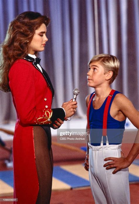 Pictured Is Co Ringmaster Brooke Shields Nad Ricky Schroder On News