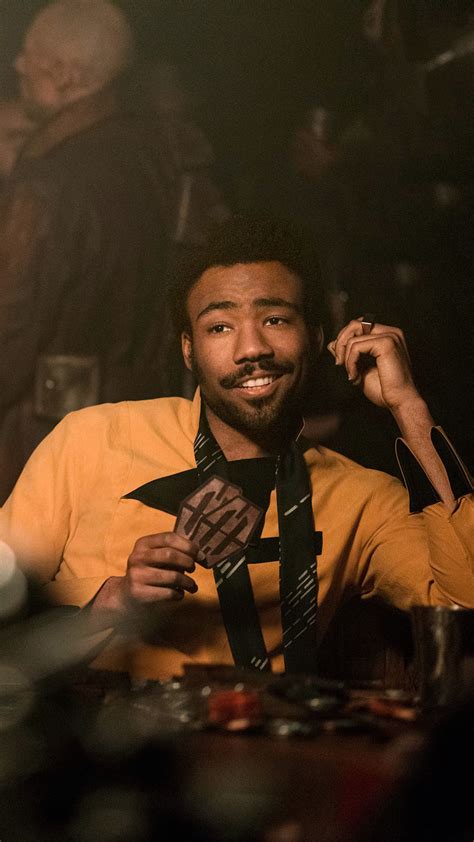 2160x3840 Donald Glover As Lando Calrissian In Solo A Star Wars Story
