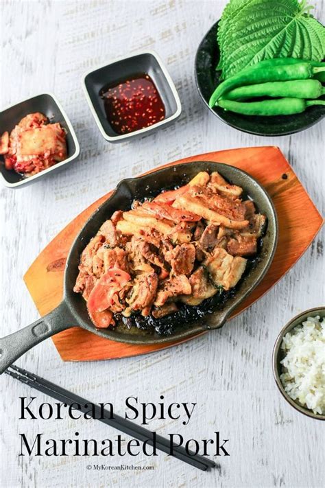 Korean Spicy Pork Stir Fry Recipes Cater
