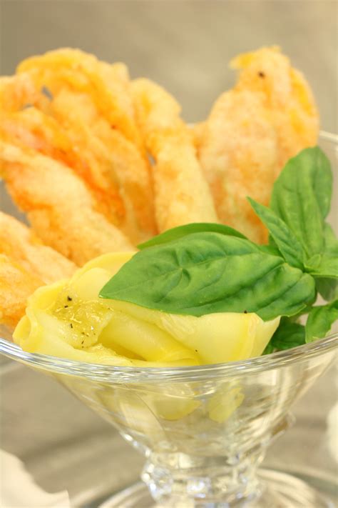 While that preparation may be hard to top, there are so many more possibilities for this yellow edible flower. Fried Squash Blossoms | Recipes from a Monastery Kitchen