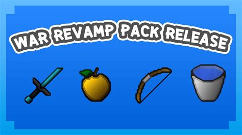 Minecraft Review Pvp Resource Pack War Revamp Pack Release Youtube