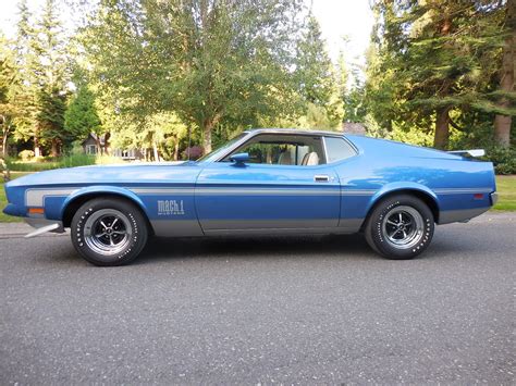 1971 Ford Mustang Mach 1 Scj For Sale Cc 1004823