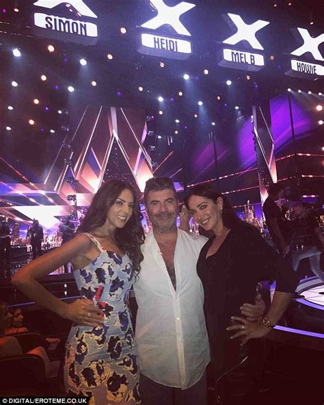 Simon Cowell Hangs With Terri Seymour And Lauren Silverman Daily Mail