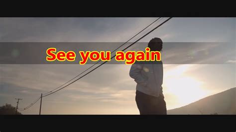 See You Again Lyrics Youtube