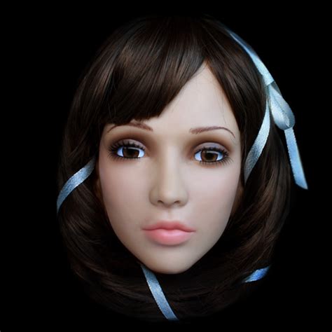 Sh 20quality Handmade Silicone Beautiful And Sweet Half Female Face