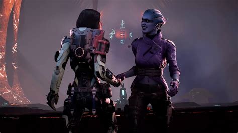 Mass Effect Andromeda Romance Avec Peebee Youtube